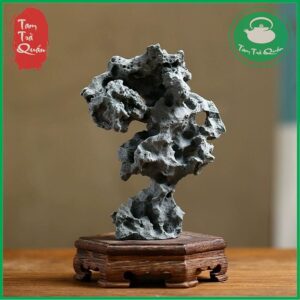 Tượng đá thái hồ mini decor bàn trà, trâng trí tiểu cảnh.