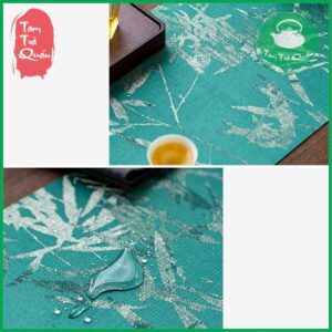 Thảm vải chống thấm nước trải bàn trà m5 (mẫu chống thấm nước) | Dụng cụ phòng trà - Ảnh 7