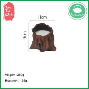 Nến thơm thư giãn mùi oải hương, cam chanh, trầm hương - Ảnh 3