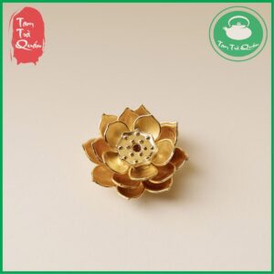Đế cắm hương trầm inox kèm đế gỗ dáng tiên nữ - Ảnh 4