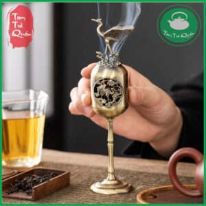 Lư đồng xông trầm chân cao chim hạc - Ảnh 3