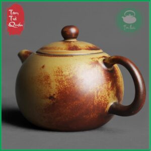 Alternative view of Ấm tử sa tây thi gốm Đức hóa nung hỏa biến 230ml