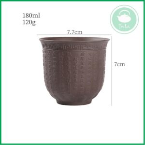 Chén chủ tử sa khắc bát nhã kinh tâm 180ml - Ảnh 7