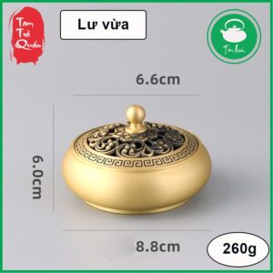 Lư đốt trầm bằng đồng đúc nguyên khối - Ảnh 7