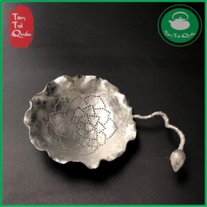 Alternative view of Lọc trà bằng thiếc lá seᵰ kèm giá đỡ | Dụng cụ bàn trà