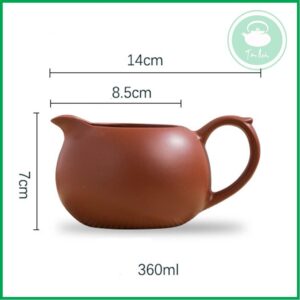 Tống chuyên trà gốm tử sa 360 - Dụng cụ pha trà - Ảnh 6