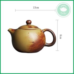 Ấm tử sa tây thi gốm Đức hóa nung hỏa biến 230ml - Ảnh 7