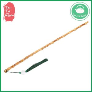 Cành tre giảng bài, duy trì nề nếp gia đình kèm ngọc bội 58cm