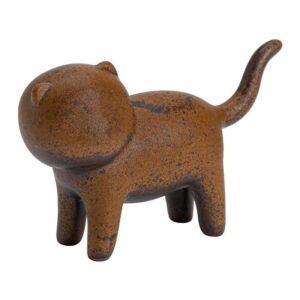 Gác nắp ấm bé mèo quặng gốm - Ảnh 4