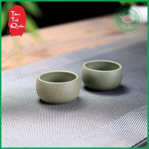 Chén tử sa Nghi Hưng 50ml ( màu đậu xanh ) - Ảnh 3