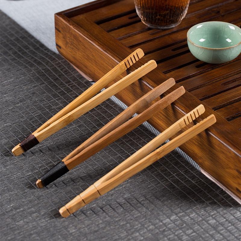 Kẹp gỗ gắp chén trà - Dụng cụ bàn trà - Ảnh 3