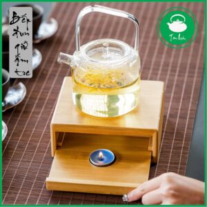Bếp đun giữ ấm tre tự nhiên có ngăn kéo