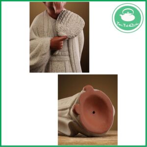 Tượng gốm Gia Cát Lượng decor phòng trà , phòng khách - Ảnh 5