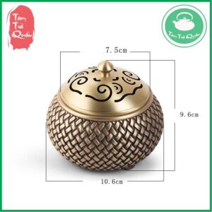 Lư đồng đốt hương trầm (thân đan) - Ảnh 7
