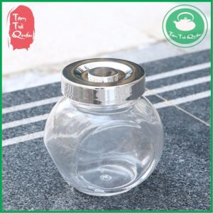 Hũ thủy tinh đựng bột trầm 150ml