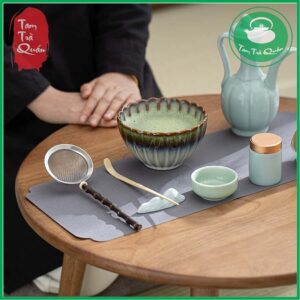 Rây lọc, vợt lọc bột matcha - CÁN DÀI - Ảnh 3