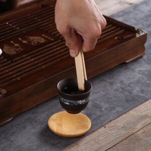 Bộ cung nhãn trà bằng tre già ( 6 món) - Ảnh 3