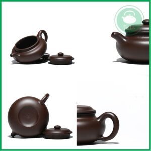 Ấm tử sa phỏng cổ Nghi Hưng 200ml ( tử nê ) - Ảnh 4