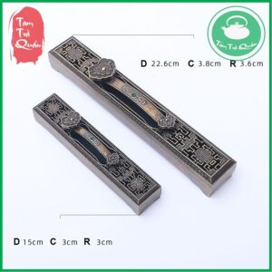Hộp đốt nhang trầm bằng đồng - Ảnh 7
