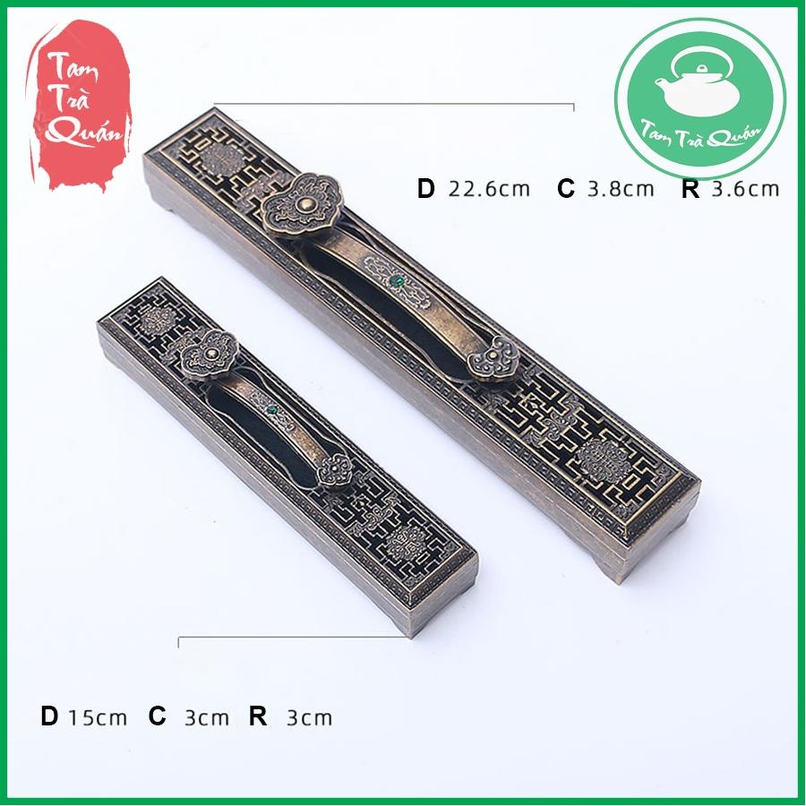 Hộp đốt nhang trầm bằng đồng - Ảnh 7