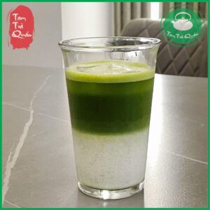 Alternative view of Cốc thủy tinh pha matcha latte miệng loe 362ml