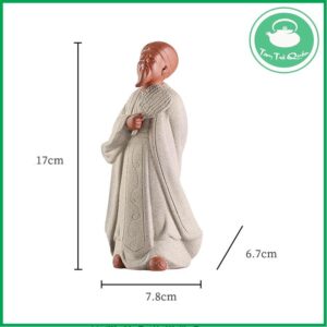Tượng gốm Gia Cát Lượng decor phòng trà , phòng khách - Ảnh 6
