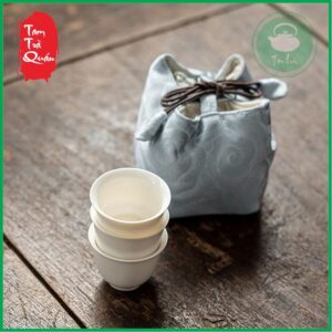 Tủi vải lụa đựng và bảo quản ấm trà, chén trà - Ảnh 3