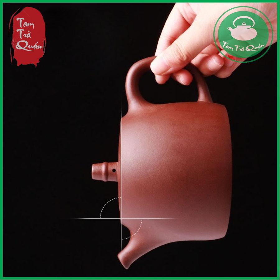 Ấm tử sa Hán Đạc nguyên khoáng tử nê 450ml - Ảnh 6