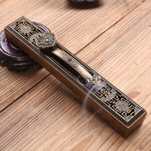 Hộp đốt nhang trầm bằng đồng - Ảnh 3