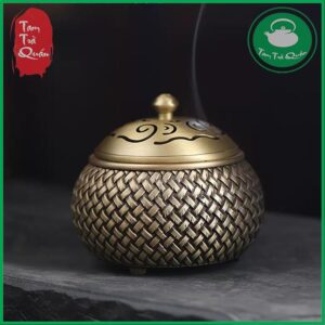 Lư đồng đốt hương trầm (thân đan)