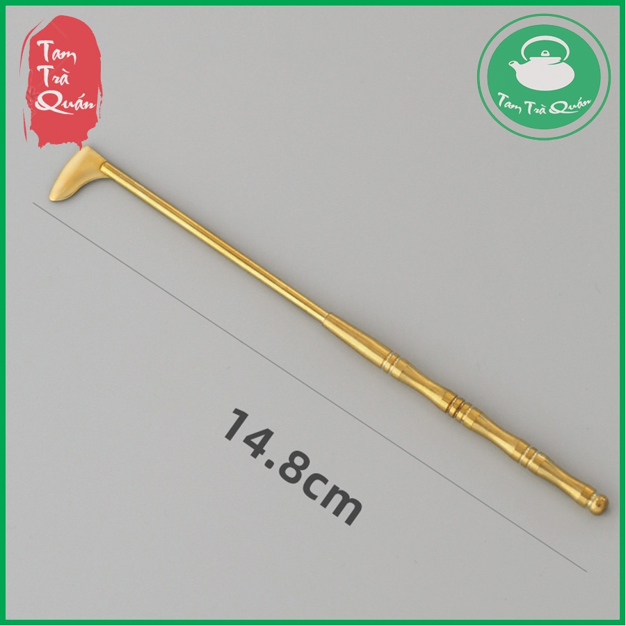 Dụng cụ tạo hình đốt trầm bột, bột tài lộc chất (đồng nguyên chất) - Ảnh 4
