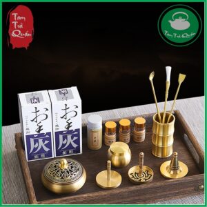Dụng cụ tạo hình đốt trầm bột, bột tài lộc chất (đồng nguyên chất)
