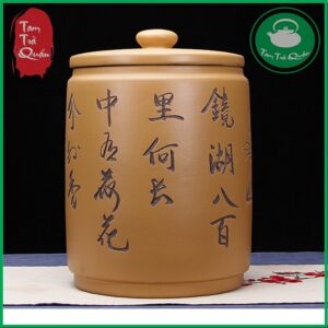 Chum gốm tử sa ủ, bảo quản bánh trà (12 bánh) - CHUM CAO - Ảnh 6