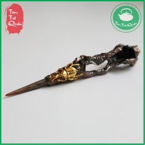 Cây tách trà, gạt trà bằng đồng mẫu bọ cánh cứng - Ảnh 5