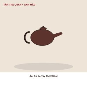Ấm Tử Sa Tây Thi 200ml