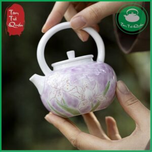 Ấm trà sứ Tử ngọc lan 160ml