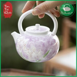 Alternative view of Ấm trà sứ Tử ngọc lan 160ml