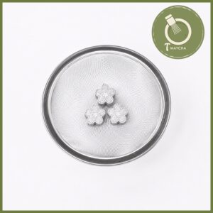 Alternative view of Combo 3 viên inox rây bột matcha hoa năm cánh