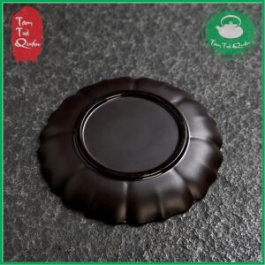 Đĩa kê ấm trà điện mộc hoa - Ảnh 4